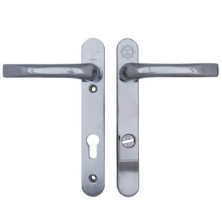 Mila Pro Secure TS007 2* Lever Lever UPVC Multipoint Door Handles -  92mm PZ Sprung 122mm Screw Centres