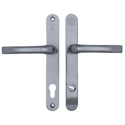 Mila Pro Secure TS007 2* Lever Lever UPVC Multipoint Door Handles -  92mm PZ Sprung 212mm Screw Centres