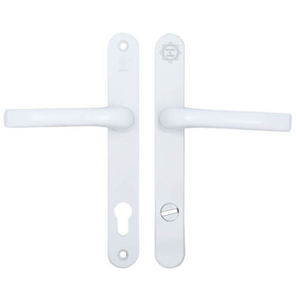 Mila Pro Secure TS007 2* Lever Lever UPVC Multipoint Door Handles -  92mm PZ Sprung 212mm Screw Centres - Image 5