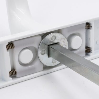 Mila Pro Secure TS007 2* Lever Lever UPVC Multipoint Door Handles -  92mm PZ Sprung 212mm Screw Centres - Image 6