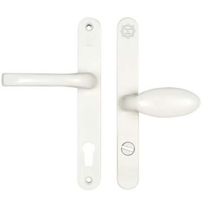 Mila Pro Secure TS007 2* Lever Moveable Pad UPVC Multipoint Door Handles - 92/62mm PZ Sprung 212mm Screw Centres - Image 4