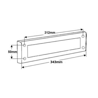 Exitex Internal Letterplate Seal without Flap - Image 2