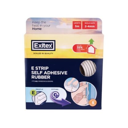 Exitex E Strip Self Adhesive EPDM Rubber - Image 4