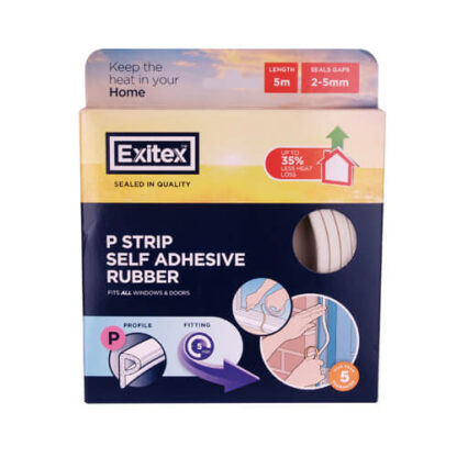 Exitex P Strip Self Adhesive EPDM Rubber - Image 4