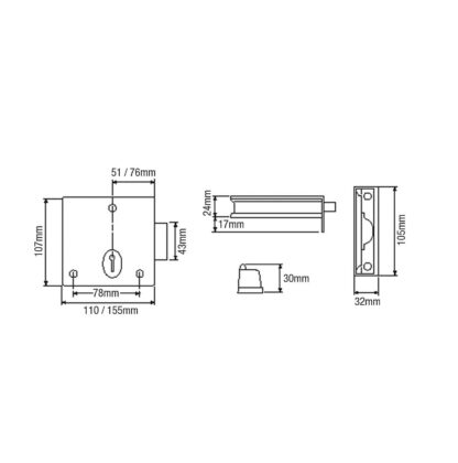 Union 1139 Rim Deadlock - Image 2