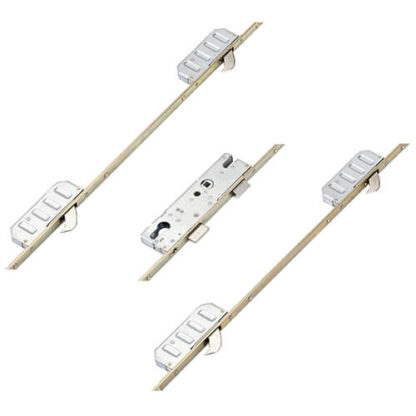 Winkhaus Cobra Latch Deadbolt 4 Hooks Lift Lever and Split Spindle Multipoint Door Lock - Image 9