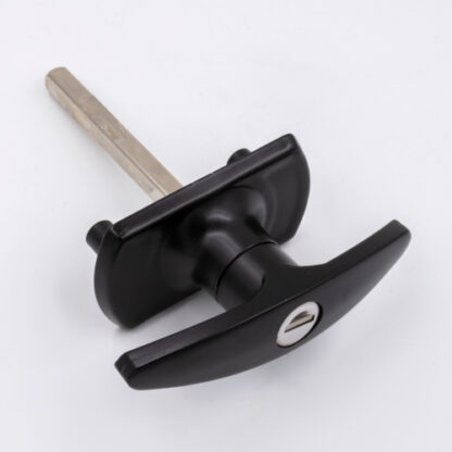 Universal Garage Door T Handle - Square Spindle - Short Lugs - Rear Fix - Image 2