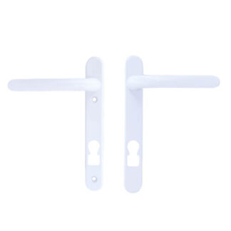 ERA Invincible Surefire Lever Lever UPVC Multipoint Door Handles -  92mm PZ 122mm Screw Centres
