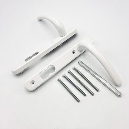 ERA Invincible Surefire Lever Lever UPVC Multipoint Door Handles -  92mm PZ 122mm Screw Centres - Image 3