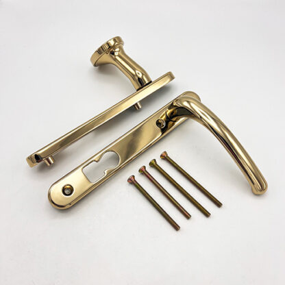 ERA Invincible Surefire Lever Moveable Pad UPVC Multipoint Door Handles - 92mm PZ Sprung 122mm Screw Centres - Image 4