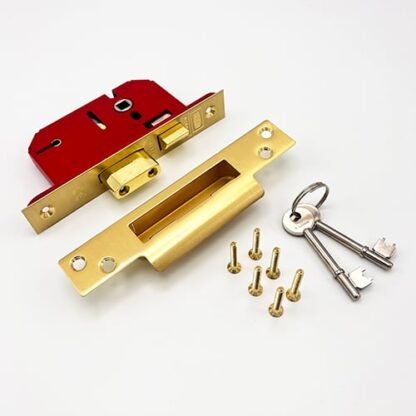 Union 2205 Strongbolt Non British Standard 5 Lever Mortice Sashlock - Image 3