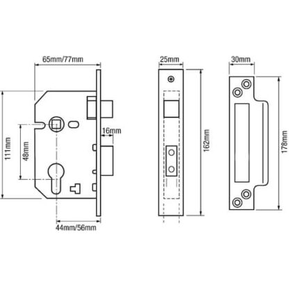 Era 226 Profit Euro Mortice Sashlock - Image 2