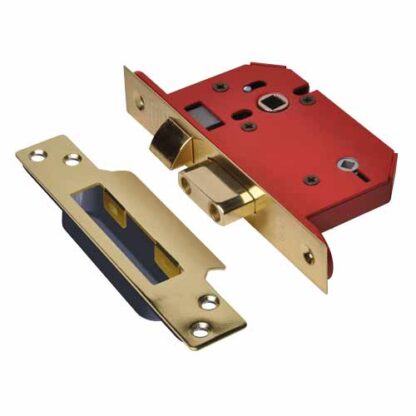 Union 22WC Strongbolt Bathroom Mortice Sashlock - Image 3