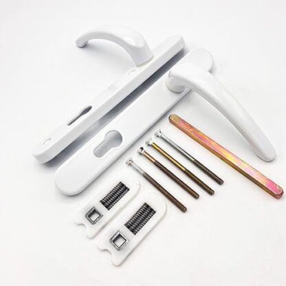 ERA Classic Lever Lever UPVC Multipoint Door Handles -  92mm PZ Sprung 122mm Screw Centres - Image 5