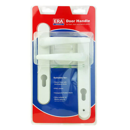 ERA Classic Lever Lever UPVC Multipoint Door Handles -  92mm PZ Sprung 122mm Screw Centres - Image 6