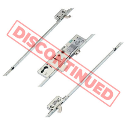 ERA Latch Deadbolt 2 Small Hooks Split Spindle Multipoint Door Lock - Option 3 (top hook to spindle = 680mm)