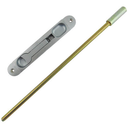 Alpro Flush Bolt for Aluminium Metal Doors - 144mm - Image 3
