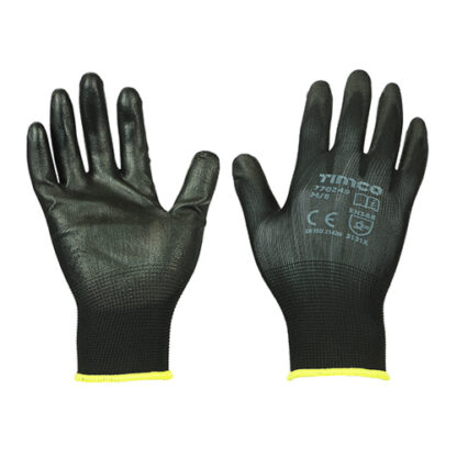 Durable Grip Gloves PU Coated Polyester - Image 2
