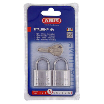 Abus 64TI Titalium 30mm Open Shackle Padlock - Image 3
