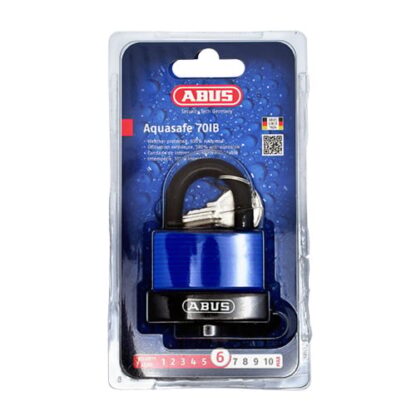 Abus 70IB 50mm Marine Padlock - Open Shackle - Image 2