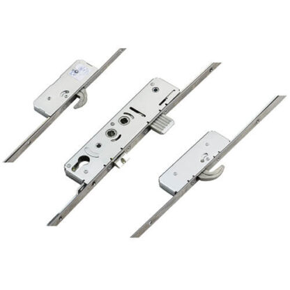 Avantis Latch Deadbolt 2 Hooks Double Spindle Multipoint Door Lock (top hook to spindle = 645mm) - Shootbolt Compatible