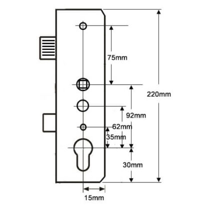 Avantis Genuine Multipoint Gearbox - Lift Lever or Double Spindle - Image 2