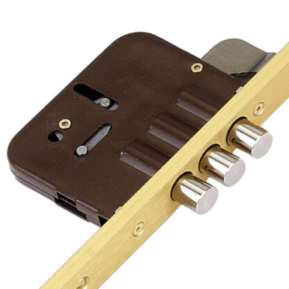 Azbe Latch Deadbolt 6 Pin Bolts Key Wind Operated Multipoint Door Lock - Image 3