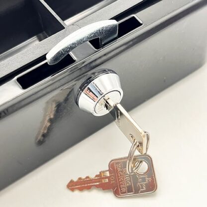 Sterling Key Locking Cash Box 6" - Image 7