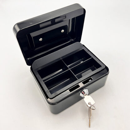 Sterling Key Locking Cash Box 6" - Image 6