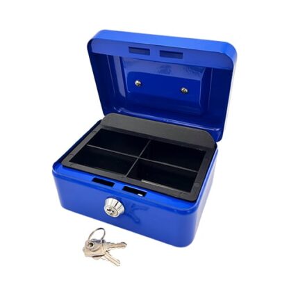 Sterling Key Locking Cash Box 6" - Image 2