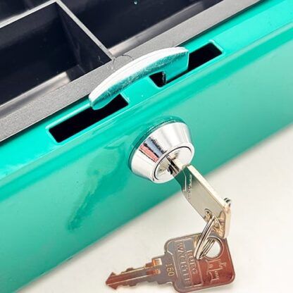 Sterling Key Locking Cash Box 6" - Image 11