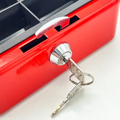 Sterling Key Locking Cash Box 6" - Image 15