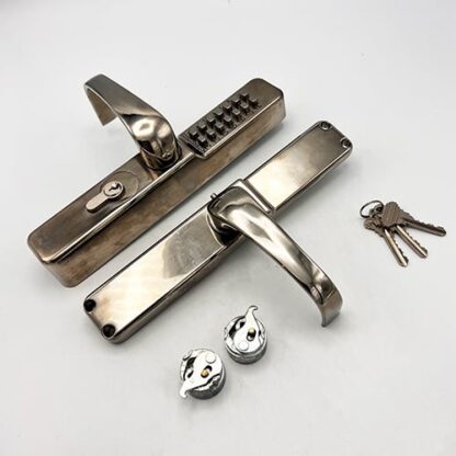 Codelocks CL0470 Narrow Aluminium Door Digital Lock With Euro Cylinder (Suits screw in lockcases) - Image 2