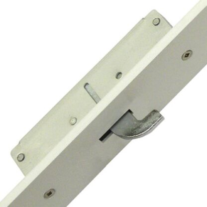 Fullex Crimebeater Latch Deadbolt 2 Hooks Flat 44mm White Faceplate Double Spindle Multipoint Door Lock - Image 3