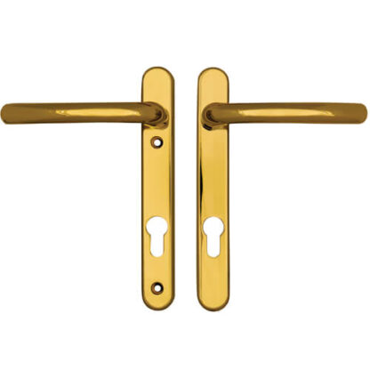 Fab & Fix Windsor Lever Lever UPVC Multipoint Door Handles - 92mm PZ Sprung 122mm Screw Centres - Image 3