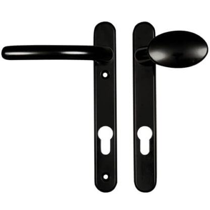 Fab & Fix Windsor Lever Moveable Pad UPVC Multipoint Door Handles - 92mm PZ Sprung 122mm Screw Centres - Image 3