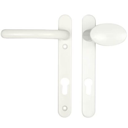 Fab & Fix Windsor Lever Moveable Pad UPVC Multipoint Door Handles - 92mm PZ Sprung 122mm Screw Centres - Image 4