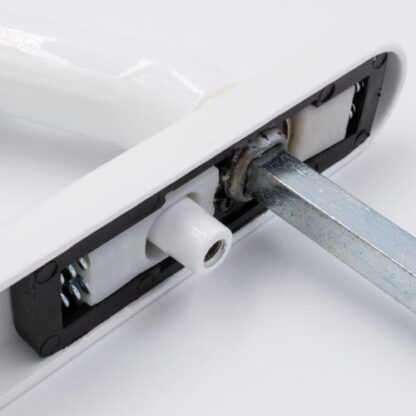 Fab & Fix Windsor Lever Moveable Pad UPVC Multipoint Door Handles - 92mm PZ Sprung 122mm Screw Centres - Image 7
