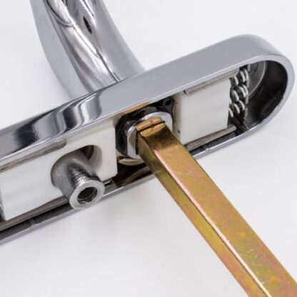 Fab & Fix Windsor Blank Lever Lever UPVC Multipoint Door Handles -  92mm PZ Sprung 122mm Screw Centres - Image 2