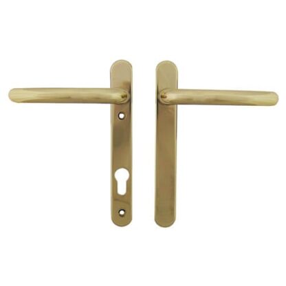 Fab & Fix Windsor Blank Lever Lever UPVC Multipoint Door Handles -  92mm PZ Sprung 122mm Screw Centres - Image 7