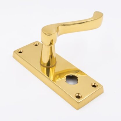 Victorian Scroll Lever On Plate Furniture - Image 2