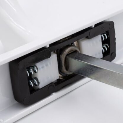 Fab & Fix Balmoral Blank Lever Lever UPVC Multipoint Door Handles -  92mm PZ Sprung 212mm Screw Centres - Image 7