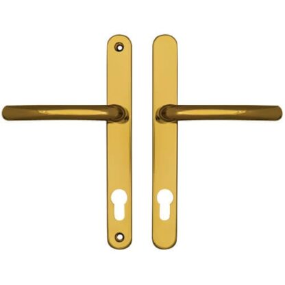 Fab & Fix Balmoral Lever Lever UPVC Multipoint Door Handles -  92mm PZ Sprung 212mm Screw Centres - Image 4