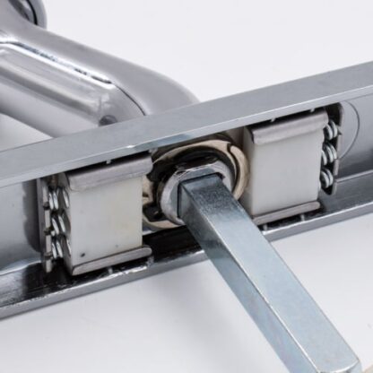 Fab & Fix Balmoral Lever Moveable Pad UPVC Multipoint Door Handles - 92mm/62mm PZ Sprung 212mm Screw Centres - Image 2