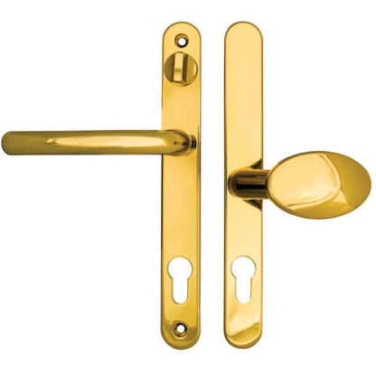 Fab & Fix Balmoral Lever Moveable Pad UPVC Multipoint Door Handles - with Snib 92mm/62mm Sprung 212mm Screw Centres - Image 2