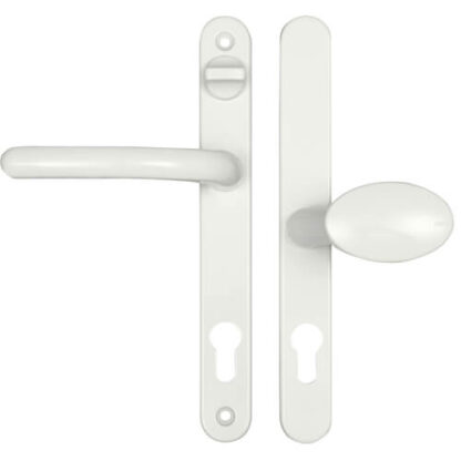 Fab & Fix Balmoral Lever Moveable Pad UPVC Multipoint Door Handles - with Snib 92mm/62mm Sprung 212mm Screw Centres - Image 3