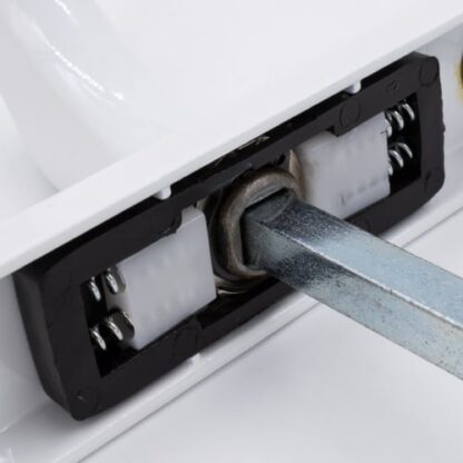 Fab & Fix Balmoral Lever Moveable Pad UPVC Multipoint Door Handles - with Snib 92mm/62mm Sprung 212mm Screw Centres - Image 6