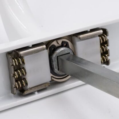 Fab & Fix Universal Lever Lever UPVC Multipoint Door Handles -  92mm PZ Sprung 265mm Screw Centres - Image 6
