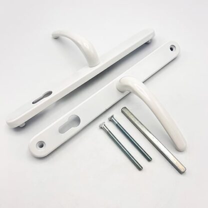 Fab & Fix Universal Lever Lever UPVC Multipoint Door Handles -  92mm PZ Sprung 265mm Screw Centres - Image 5