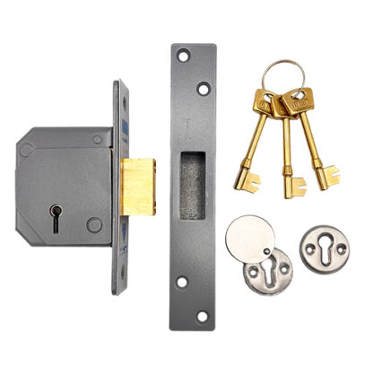 (Ex Chubb) Union 3G114E British Standard 5 Lever Mortice Deadlock - Image 8